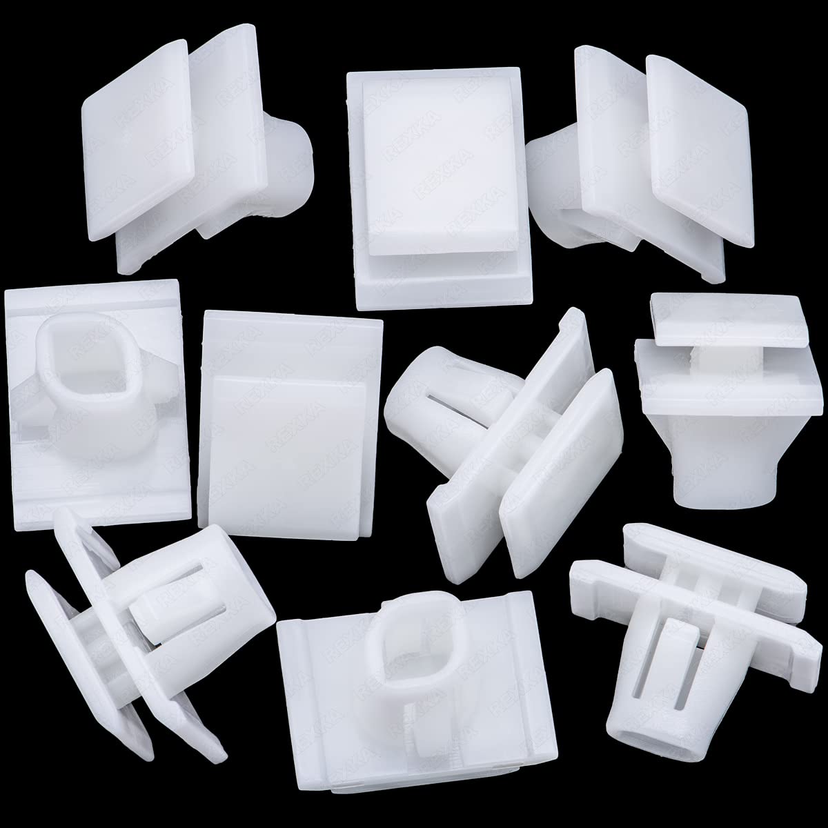 Amazon.com: Rexka 10pcs Lower Outer Door Weatherstrip Clip for